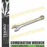Kunci Ring Pas / Combination Wrench TEKIRO 22mm / 22 mm