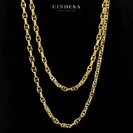 สร้อยคอ ทอง 9K ลายคาเทียร์ 3มิล