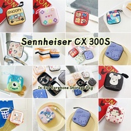 READY STOCK For Sennheiser CX 300S In-Ear Earphone Cute Cartoon Pattern Coin Purse Wallet Bag Zipper