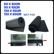 Aquarium Mat Pad / Safety Base Anti Shock Pad 鱼缸强力防震垫板 (Black 5mm thickness) EXTRA PROTECTION 60x30