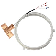 Sensor RTD PT100 Berikat T-PRO dengan Kabel 2M/6.6Ft