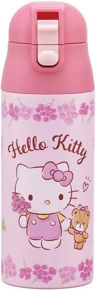 Skater - Skater HELLO KITTY 一按式保溫瓶 360ml 水壺 水瓶 水樽 便攜戶外運動旅外郊外保溫保暖 保溫壺杯瓶樽 平行進口