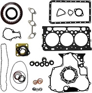 Full D902 Gasket kit with D902 Head Gasket Compatible with Kubota D902 Head Gasket Fits KX018 KX41 B
