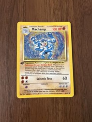 Machamp First edition PTCG Holo 8/102 初代怪力