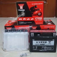 Dijual Aki Motor Yuasa Ytz5S 100% Original Untuk Revo, Beat, Supra,
