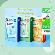 [Lucky Day Boutique.sg]Torriden 3 Types Of Mask 10EA (Dive-In Low Molecular Hyaluronic Acid, Balance