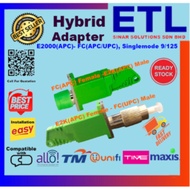 FIBER HYBRID ADAPTER FC-APC TO E2K-APC, LC TO SC & MPO ADAPTOR MTP ADAPTER