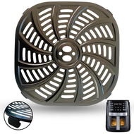Dulang Crisper 6QT Square Air Fryer untuk Gourmia GAF616 Air Fryer, Plat Crisper Anti Lekat Premium 