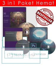 3 in 1 Paket hemat Photoshop, After Effect, Premiere cc 2017 windows