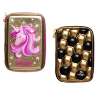 Ready Smiggle Hardtop Pencil Case Soccer Gold And Unicorn Fast Delivery