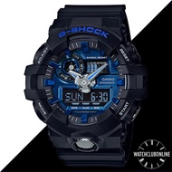 [WatchClubOnline] GA-710-1A2 Casio G-Shock Metallic Blue Men Casual Sports Watches GA710 GA-710