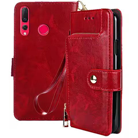 Zipper Fashion Wallet Leather Case For Huawei Nova 5z 5i 7i 8i 6 5G 4G 7 5 8 Pro 9 SE 4 4e 3i 3e Lit