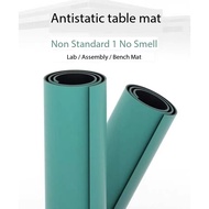 Anti static table mat Green rubber anti slip rubber mat High temperature resistant work table mat Laboratory tablecloth repair table mat Customization