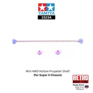 Tamiya 15234 ★ Mini 4WD Hollow Propeller Shaft for FM-A Super X XX Chassis Replacement Gear for FMA 