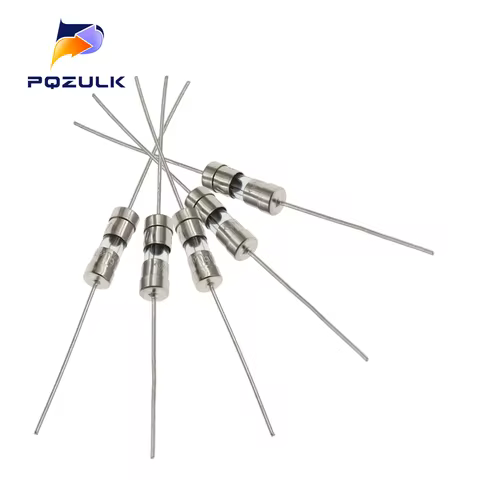20PCS 3.6*10MM Fast break Take The lead Glass Fuse Tube 3.6X10MM 250V Slow 0.5A 1A 2A 3A 3.15A 4A 5A