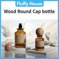 Piena Amber Wood Ball Perfume Container Perfume Bottle Perfume Material 30ml 100ml