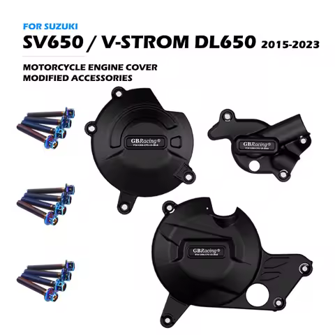 GB Racing SV650 V-STROM DL650 Motorcycles Engine cover Protection Case For SUZUKI SV DL 650 2015-202