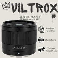 Viltrox AF 15mm F1.7 Lens For APS-C FUJI X / SONY E / NIKON Z cameras