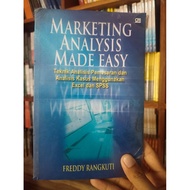 Marketing analysis book made easy marketing analysis and case analysis using Excel and SPSS