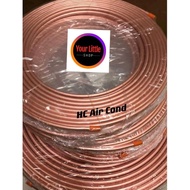 **Loose Cut-Feet** Air Cond Copper Pipe 1/4 , 3/8 , 1/2, 5/8 Inch X 0.61mm SIRIM Approved Copper Tub