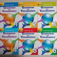 ENGLISH TOPICAL GRAMMAR AND VOCABULARY BOOK 1 - 6