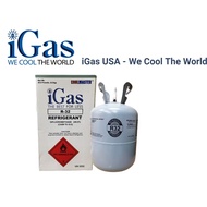 REFRIGERANT GAS iGAS R32 (AIRCOND GAS UNTUK AIRCOND) 9.5KG/CAN BY ARVOTOOLS