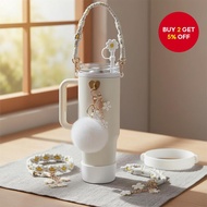 Stanley Tumbler Accessories Kit (7 Items) - Handle Charms & Cup Straps for 30 & 40oz Cups  Stanley T
