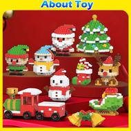 ABOUT Small Block Toy Christmas Gift Building Block Bricks Christmas Nano Block Christmas Gift