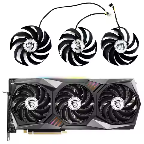 NEW MSI 90mm 4pin RTX 3060TI 3070 Gaming X Trio Cooling fan For MSI RTX 3070TI 3080 3080TI 3090 Gami