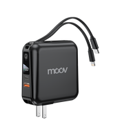 [ส่งฟรี] Moov PB01 (W1501) แบตสำรอง 15000 mAh ชาร์จเร็ว QC 3.0 PD 20W Powerbank พาวเวอร์แบงค์ ชาร์จเ
