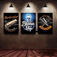 Wall Decoration Barber shop Decoration Barbershop Poster Vintage Walldecor Vintage Wooden Poster Dis