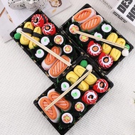 [Boutique1] 1/3/4/5 Pairs Of Sushi Pizza Burger Sos Gift Box Women's Autumn Winter Warm Sos Gift Box