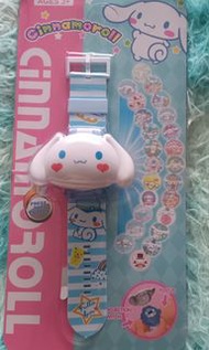 Cinnamoroll 玉桂狗投影LED電子手錶 兒童