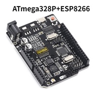 1PCS  WiFi R3 ATmega328P+ESP8266 (32Mb memory) USB-TTL CH340G For Arduino UNO NodeMCU WeMos ESP8266