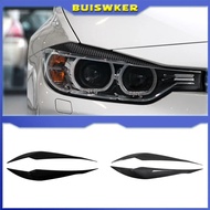Gloss ABS Headlight Eyebrow Eyelid for BMW F30 Sedan 2012-2015 320i 328i 335i F80 M3 2014-2018 F31 T