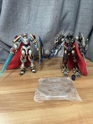 童夢EX Digimon 數碼暴龍 黑奧米加獸 紅蓮騎士獸 超合金