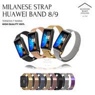 Huawei Band 8 Metal Stainless Strap Huawei Band 8 Milanese Loop Strap