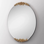 Cermin Murah Aksen Bujur Rekaan Salun Kecil Estetik Dalaman Fesyen Cermin Hiasan Bilik Espelhos Prod