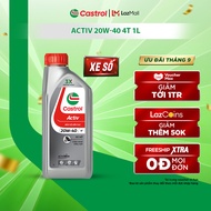 Dầu nhớt xe số CASTROL ACTIV 4T 20W-40 (1L)