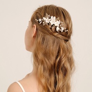 LADY TM511 Wedding Headpiece Accessories Bridal Flower Comb Model Party Hair Accessories