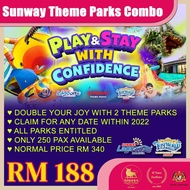 Sunway Theme Parks Value Combo (Sunway Lagoon + Lost World of Tambun)