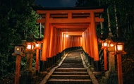Kyoto Fushimi Inari Shrine Evening Private Walking Tour