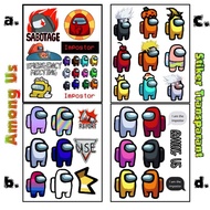 Among Us Sticker Set