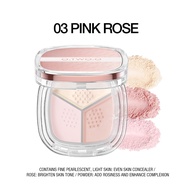 O.TWO. O Haute Couture Soft Focus Color Fixing Loose Powder Haute Couture Honey Powder Lock Makeup H