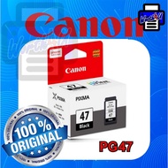 Canon PG-47 PG47 PG 47 100% Original Genuine Ink Cartridge Black PIXMA E400 E410 E417 E460 E470 E477 E480 E3170 E4270