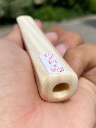 pipa gg asli lokal panjang 10cm segilapan bahan merah mulus bening