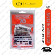 ✨READY STOCK✨ Matchbox 70 Years - 70th Routemaster | Silver