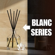 Amouri Reed Diffuser Home Fragrance Blanc Series Contemporary Home Decor Scent Luxury Hotel Scent