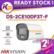 Hikvision DS-2CE10DF3T-F 2MP COLORVU FIXED BULLET CAMERA Official Warranty