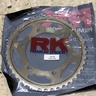 RK MT-09 REAR SPROCKET 525 X 43T 45T 0 Yamaha MT-09 MT09 / MT-07 MT07 RK Sprocket 525 X 43T